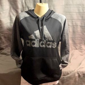 ADIDAS Two toned Climawarm technology hoodie